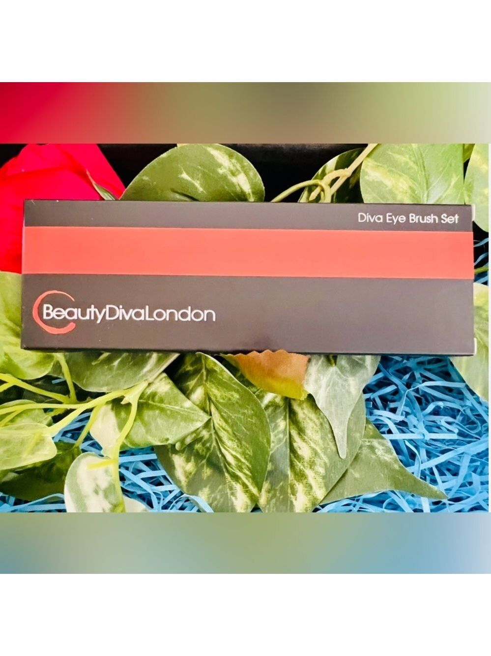 NIB Beauty Diva London Eye Brush Set in Orange - Picture 3 of 5